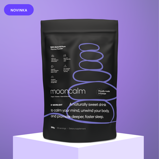 moonCalm - nápoj v prášku pro lepší spánek